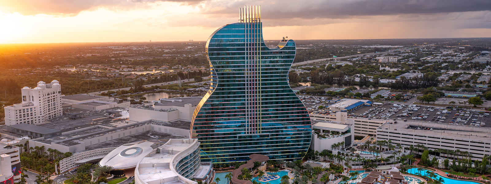Seminole Hard Rock Guitar Hotel & Casino, Hollywood, Florida, USA