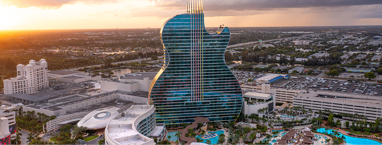Seminole Hard Rock Guitar Hotel & Casino, Hollywood, Florida, USA