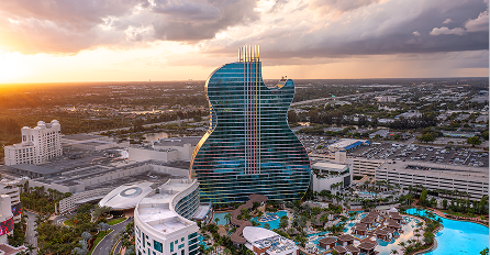 Seminole Hard Rock Guitar Hotel & Casino, Hollywood, Florida, USA